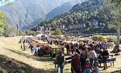 Il bel tempo, con clima assolutamente mite per essere fine settembre, ha favorito la partecipazione di visitatori alle due Fiere dedicate a San Michele