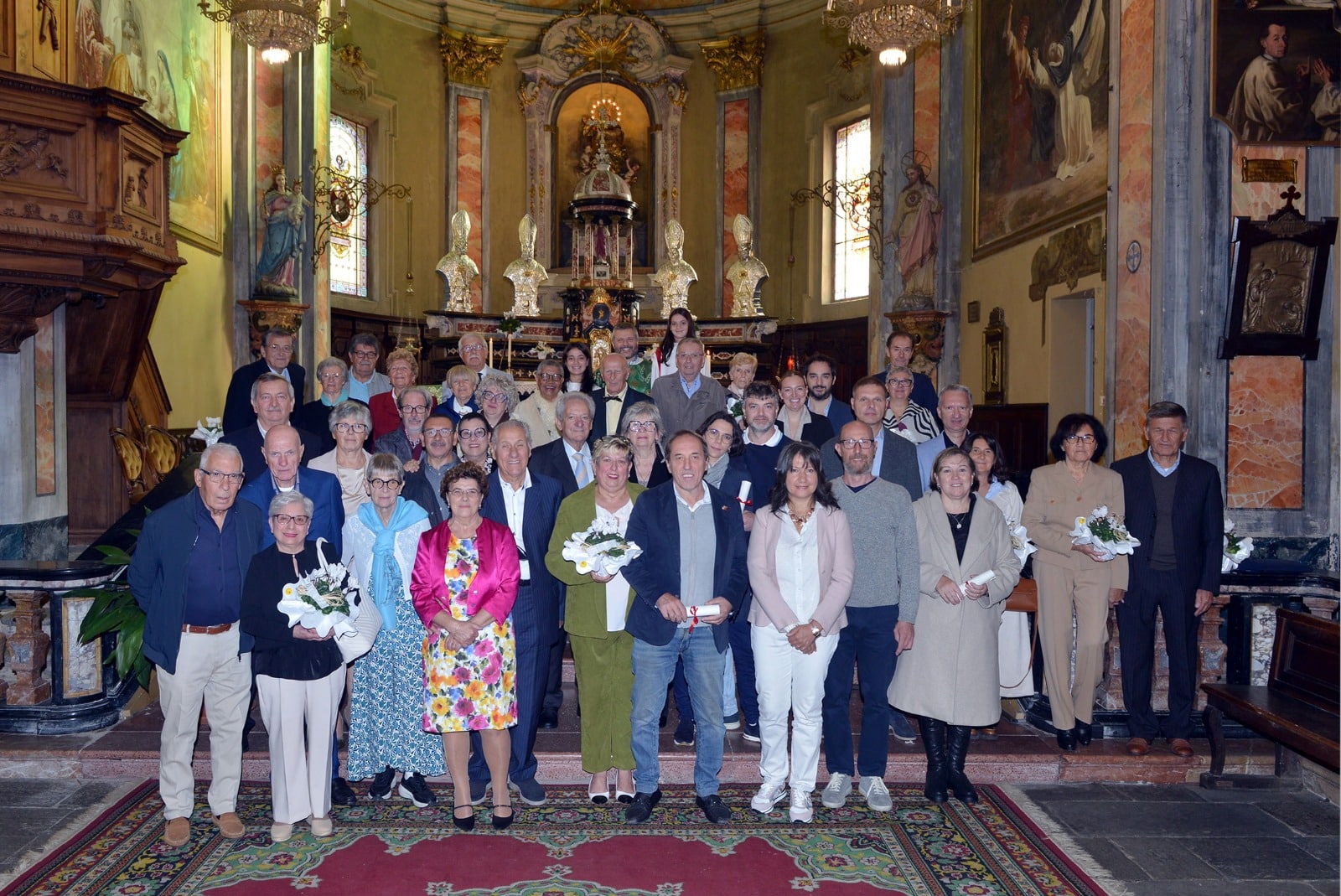 Celebrati gli anniversari di matrimonio