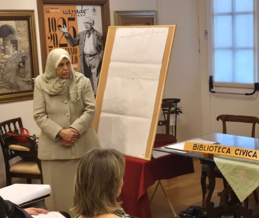 Venerdì 16 ottobre in Biblioteca a Varallo, nell’ampia Sala Conferenze, al pianterreno di Palazzo Racchetti, è iniziato il Corso di Arabo Classico